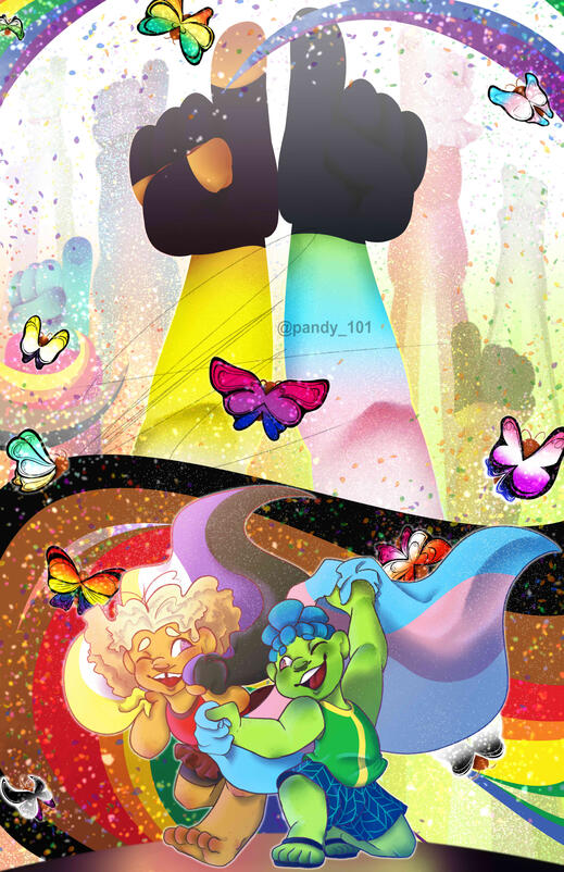 For the Little Guys - (Vinyl City Pride Zine, 6/30/21)