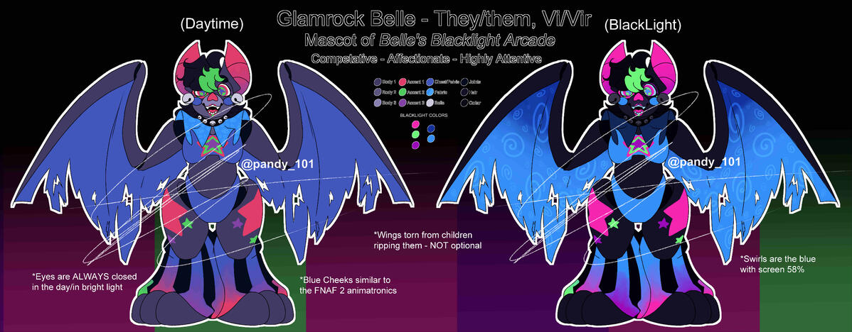 Belle (FNAF:SB) Ref (1/9/22)